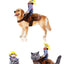 Pet Costume Dog Suit Cowboy Rider Style Dog Carrying Costume for Small Medium Large Dogs  Halloween Clothes