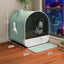Hot Sale Easy Cleaning Closed Activated Carbon Deodorizing Semi-automatic Cat Litter Box