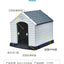 Stray kennel outdoor rainproof waterproof kennel pet dog shed large and small dog cage house type dog house outdoor