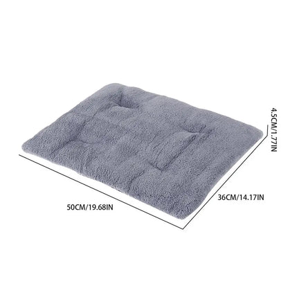 Self Warming Cat Bed Soft Warm Heated Dog Mat Thermal Blanket Non-slip Self-Heating Cat And Dog Bed Mat Pet Heating Pad For