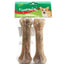 Dog Chew Bone Toy Pet Teething Chew Bone Sturdy Toys Bite-resistant Beef Flavor Puppy Chewing Sticks For Teething Clean Tool