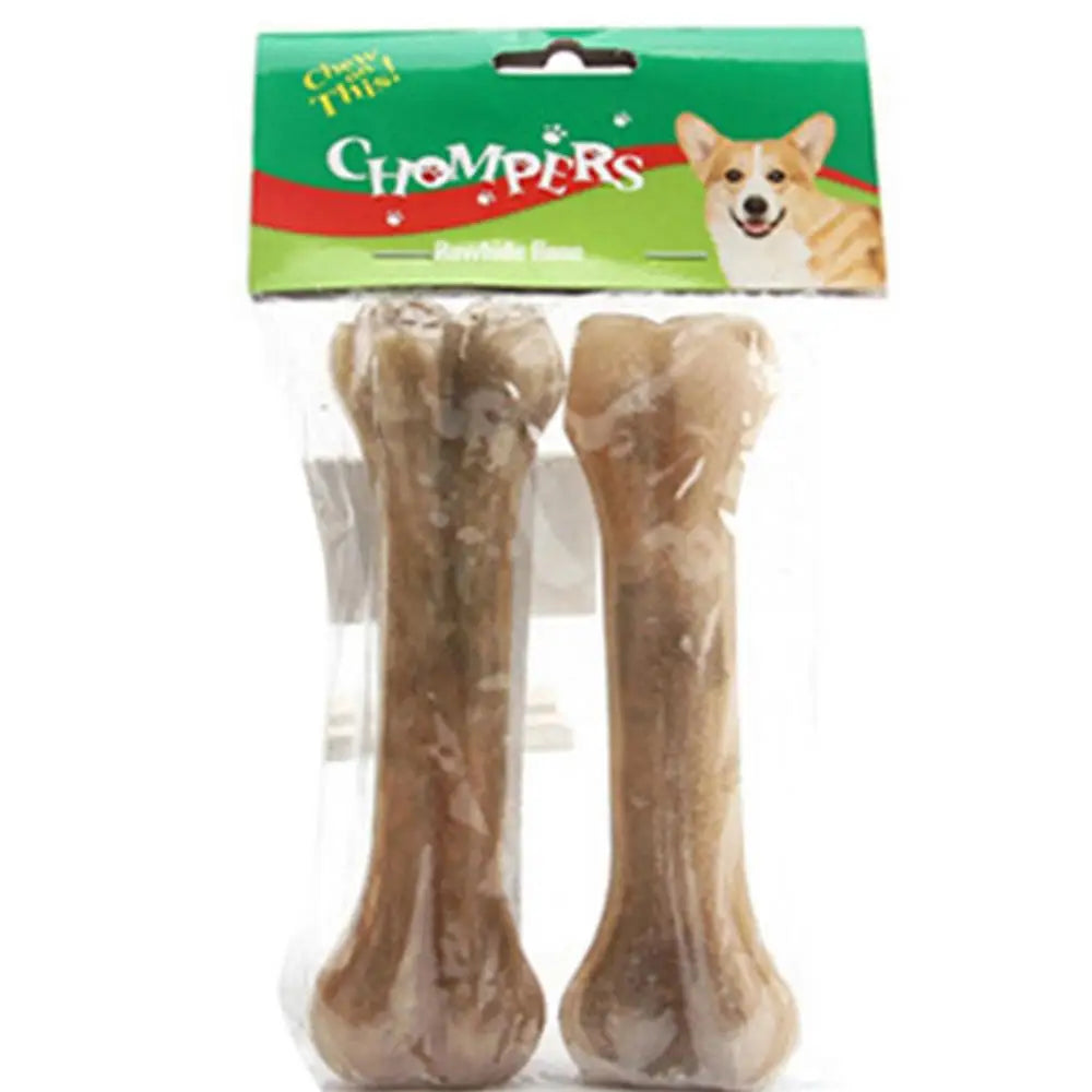 Dog Chew Bone Toy Pet Teething Chew Bone Sturdy Toys Bite-resistant Beef Flavor Puppy Chewing Sticks For Teething Clean Tool