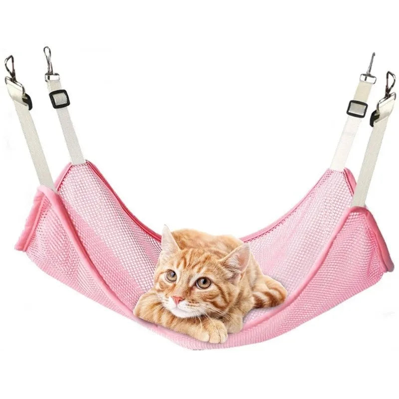 Cats Bed Summer Hammock Hammocks Hanging Accessories Pets Window Houses Beds Pet Things Balcon Kitten Furniture Hammack House