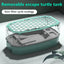 Large Transparent Turtle Tank with Basking Platform High Definition PET+ABS Plastic Anti Drop Aquarium Fish Tank Reptiles Box