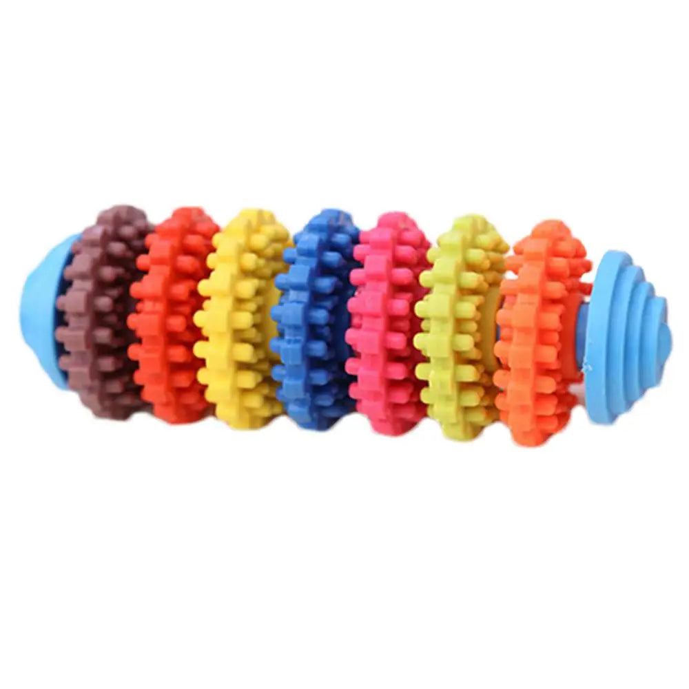Colorful Puppy Teether Dog Toys Dog Teething Toys Dog Teeth Cleaning Toys Interactive Dog Toys Multifunctional Pet Playing