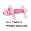 New Pet Toy Striped Elephant, Yellow Duck, Pink Pig Biting Pet Toy Simulated Pet Sound Dog Toy