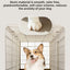 Alice Resin Dog Cage with Toilet Dog Fence Cat Cage Household Dog Cage Medium Size Indoor  Large
