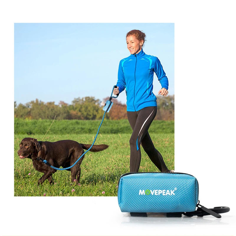 Dog Poop Bags Dispenser Outdoor Puppy Poop Bag Holder Pet Snack Bag Dog Accessories Dog Bags Dispenser
