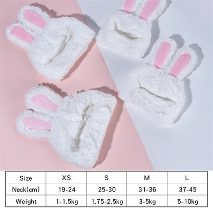 Plush Rabbit Ears Pet Dog Accessories Cosplay Cat Hat Winter Lovely New Year Christmas Puppy Headgear Soft Velvet Pet Supplies