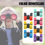 Outdoor Camping Kids Binocular Telescope Children Educational Learning Telescope Bird Watching Folding Optics Telescope 4X30mm