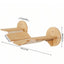 Wall Mounted Cat Climbing Wood Shelves Furniture Cat Bridge and Cat Hammock or Platform with Pedals for Kitten Perch and Rest
