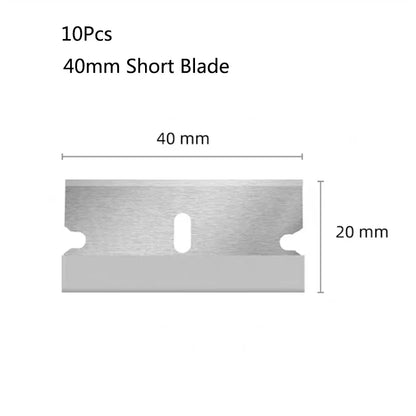 Aquarium Algae Remover Scraper Blade Metal Replacement Blades algae removal Fish Tank Aquatic Water Plant Grass Cleaning Tools