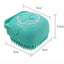 Silicone Dog Bath Massage Gloves Brush Pet Cat Bathroom Cleaning Tool Comb Brush for Dog Can Pour Shampoo Dog Grooming Supplies