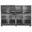 Stainless Steel Pet Cages for Dogs, Cats and Other Animals in Veterinary Hospitals and Clinics Three Sizes To Choose From