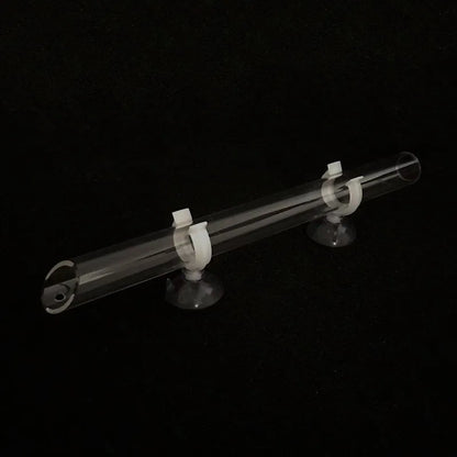 1Pcs Acrylic Aquarium Feeder Tube Dish Transparent Fish Tank Shrimp Snail Shrimp Food Feeder Bowl Aquarium Feeding Accessories