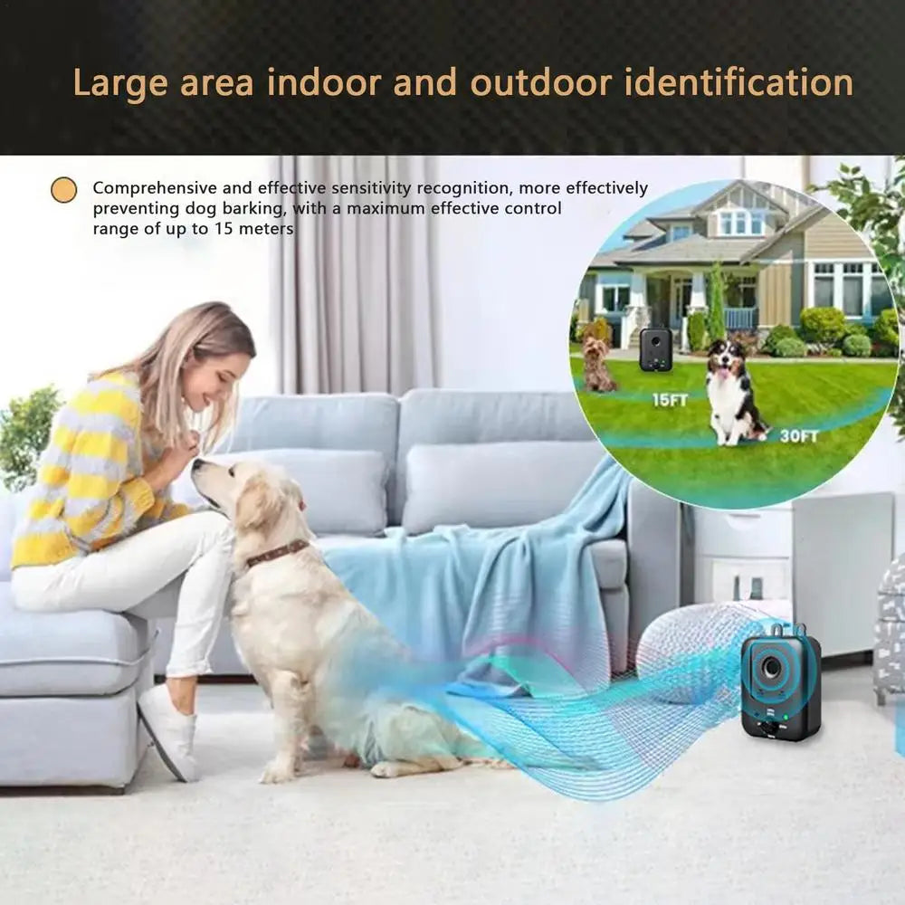 Anti Barking Device Ultrasonic Auto Dog Control Devices Barking Device Stop Dog Barking Deterrents for Dog Training Indoor