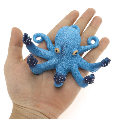 UXCELL Stylish Fish Tank Resin Decor Aquarium Ornament Funny Octopus Landscaping Statue for Aquarium Fish Tank Decorations