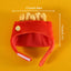 Cat Hats Halloween Dog Funny Cosplay Costume Hamburger Hats Burger-Shaped Puppy Costume Accessory Headwear for Cats Dogs Puppy