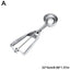 Stainless Steel Ice Cream Spoon Easy To Clean And To Easy Scoop Watermelon Ice Demould Kitchen Cream Fruit Tool T1Y0