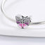 New 925 Sterling Silvering Butterfly Bees Bird Charm of ley 925 Chain Beaded Fit Original Pandora Bracelet DIY Ladies Jewelry