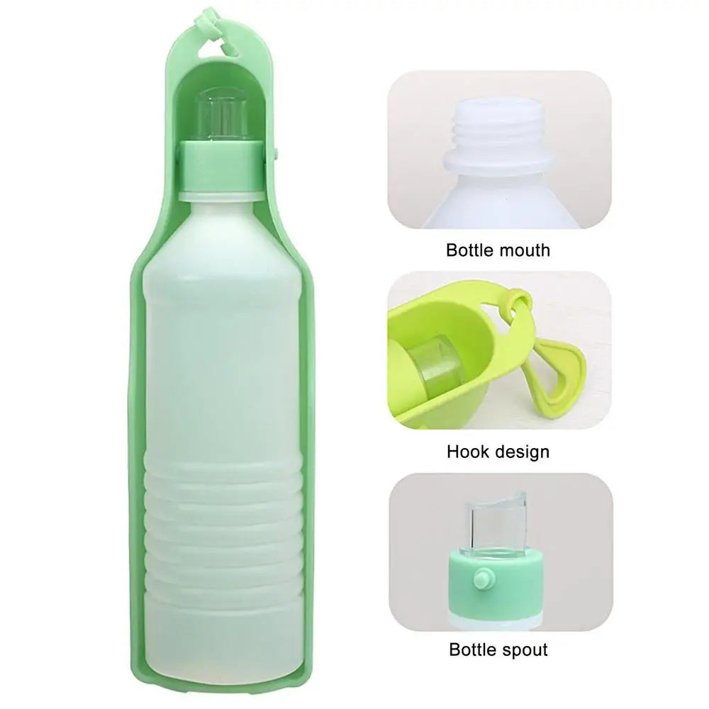 Portable Pet Water Bottle Puppy Water Dispenser Foldable Dog Water Bottles For Walking Leakproof Outdoor Travel Water Bowl For