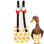 Adjustable Nappy Clothes Pet Supplies Physiological Pant Bowknot Chicken Diaper Clothes with Elastic Band Chicken Duck Diapers