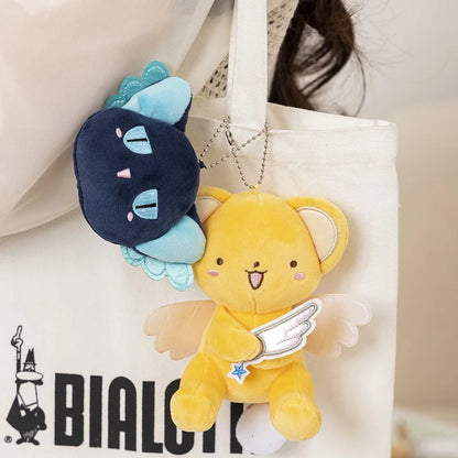 13cm Cute Cat With Wing Plush Doll Pendant Doll Beautiful Room Car Bag Decoration Pendant Opening Holiday Gift