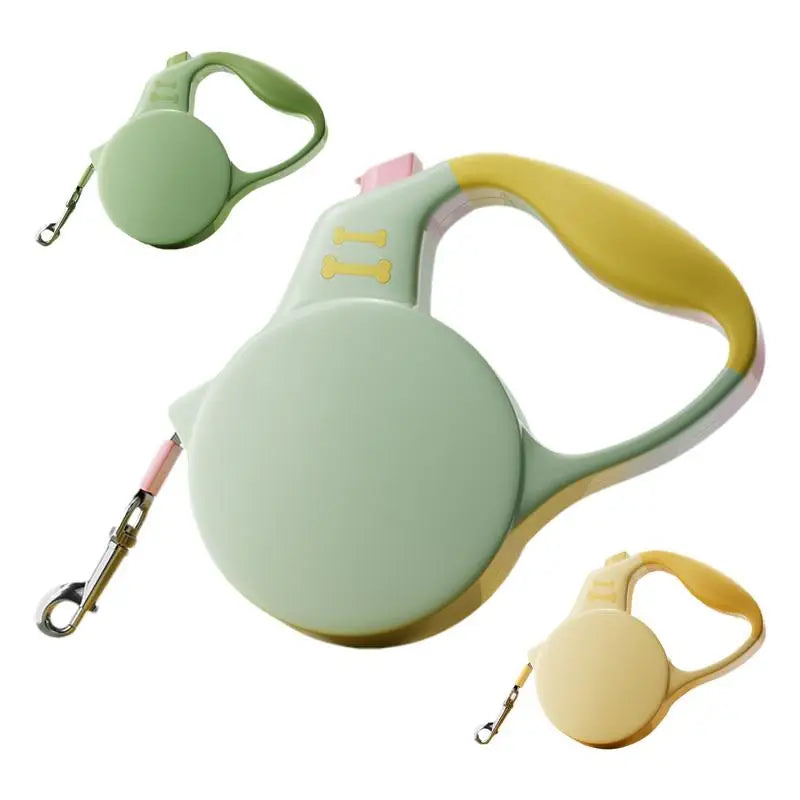 Heavy Duty Dog Rope Telescopic Tractor Automatic Rope Dog Walking Retractable Security Strap Long Lead Pet Rope With Non-Slip