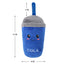 Dog Plush Toy Funny Cute Plush Stuffed Cola Cup Drink Pet Toy Squeaky Sound Large Medium And Small Dog Toys Fleece Squeak Toys