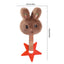Pet Dog Sound Squeaky Toys Dog Chew Toy Cute Plush Chew-Resistant Squeaky Toys Puppy Sound Oral Care Soft Dog Supplies Pet Toys