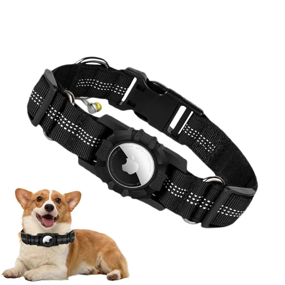 Dog Collar Waterproof Positioning Dog Collar Adjustable Pet Collar Reflective Dog Neck Wearing Puppy Kitten Nest For Pets