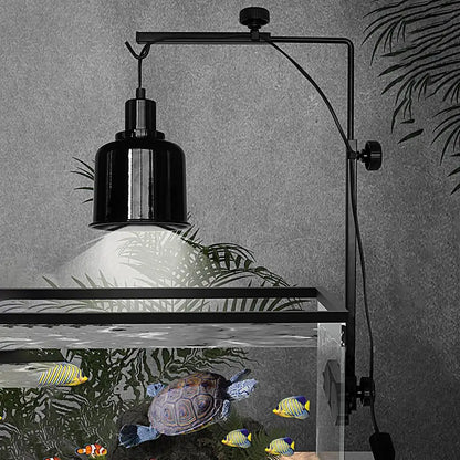 Suction Reptile Lamp Holder Hunging Aquariums Light Stand Adjustable Small Reptile Dome Lamp Bracket For Tortoise Lizards