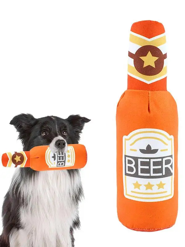 Pet Squeaky Toy Dog Teeth Cleaning Toys Sound Interactive Dog Teether Bite Resistant Funny Puppy Chewing Playing Toys