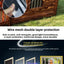Outdoor Waterproof Solid Wood Kennel Medium and Large Dog Golden Retriever Kennel House Rainproof Outdoor Four Seasons