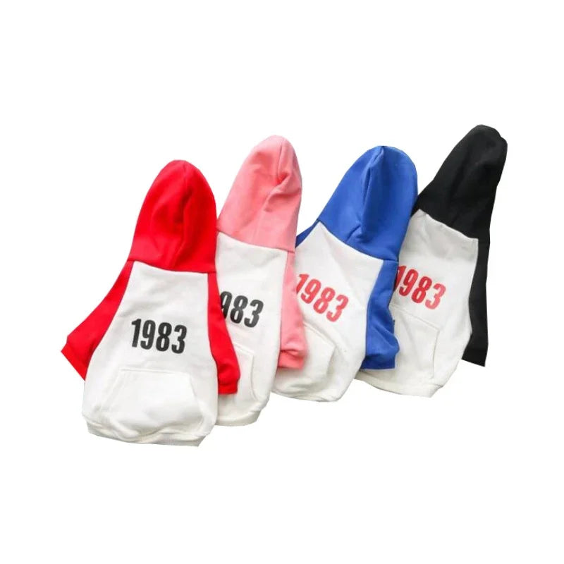 Parent-child Wear Dog Clothes for Small Dogs  Dog Hoodie  Dog Costume  Pet Clothes Spring and Autumn Breathable Keep Warm