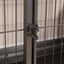 Manufacturer wholesale new pulley pet cage 160 * 94 * 110cm large reinforced stainless steel square tube practical dog cage