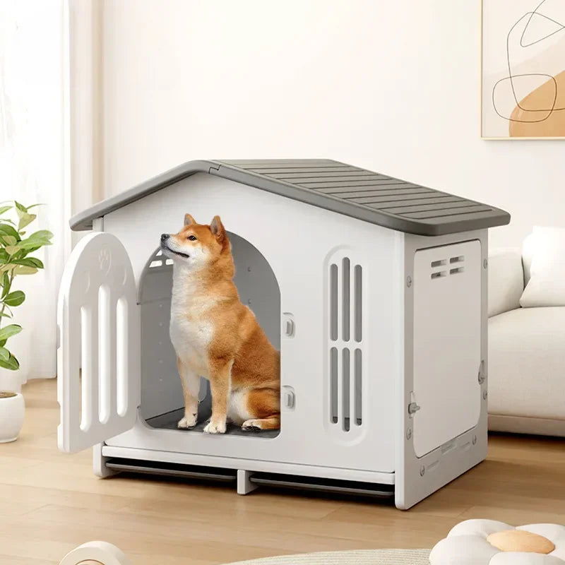 Outdoor All-season Universal Winter Warm Removable Dog House  Kennel Dog Cage