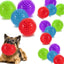 1/36pcs Squeaky Dog Toys Spiky Dog Balls Cleans Teeth and Gum Health for Your Pet Squeaker Ball Toys for Aggressive Chewers