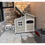 Dog House Outdoor Large Dog Kennel Wooden VillaHouse Cat Nest Rainproof Waterproof Sunscreen Outdoor Pet Cage