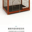 Yitongju new solid wood dog cage indoor luxury dog villa large, medium and small Shiba Inu Corgi pet kennel cage