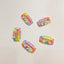 European Fashion Hair Accessories For Cats Rainbow Color Pearl York Dog Hairpins Long Hair Animal Comb Fancy Girl Pet Supplies