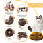 Magic Cat Scratch Organ Board Cat Toy with Ball Cat Grinding Claw Cat Climbing Frame Kitten Round Corrugated Cat Scratching Toy