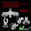 UXCELL Aquarium Clear Suction Cup Airline Tube Holders Clips Air Line Pipe Wire Holder Used Sucker Fish Tank Pump Accessories