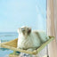 Foldable Cat Window Hammock Bed Soft Comfortable Space-Saving Cats Sunny Window Seat Cats Climbing Frame Pet Accessories