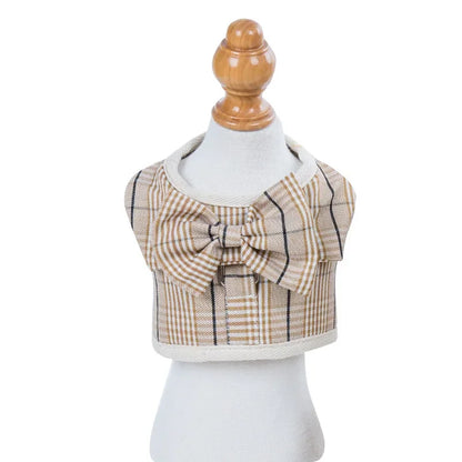 2023New Dog Harness Elegant Comfortable Breathable Pet Dress Collar For Small Dogs Fashion Lovers Vest Dog Harness and Leash Set