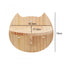 1 Piece Cat Wall Mounted Shelves Climbing Ladder Steps and Jumping Platform with Scratching Post for Grinding Claw and Playing