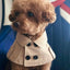 British Style Dog Winter Clothes Pet Clothes for Small Medium Dogs Teddy Chihuahua Puppy Pet Teddy Bib Windbreaker Cloak