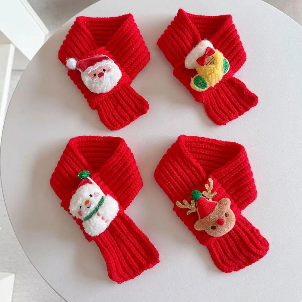 45cm Cat New Year Scarf Pet Accessories Kitten Christmas Winter Bib Birthday Dog Bichon Scarf Soft And Comfortable Fabric Cute P