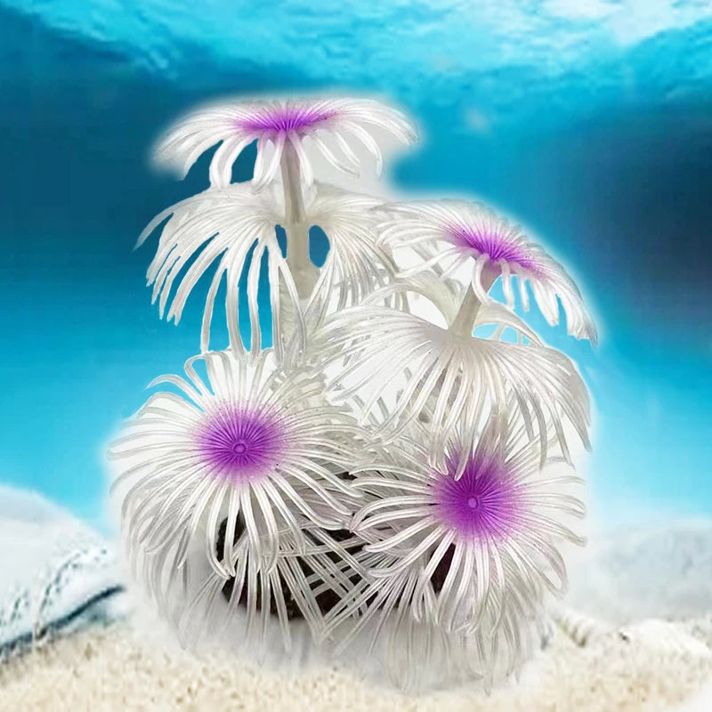 Artificial Underwater Coral  Aquarium Fish Tank Simulation Decoration Aquarium Backgrounds Plants Water Grass Accessories Home
