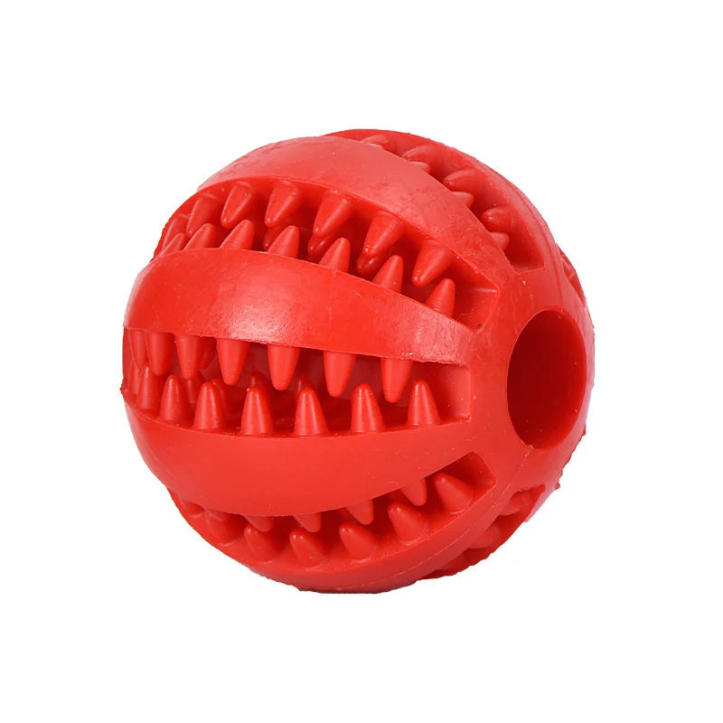Silicone  Dog Toys Stretch Rubber Leaking Ball Funny Interactive Pet Tooth Cleaning Balls Bite Resistant Chew Toys